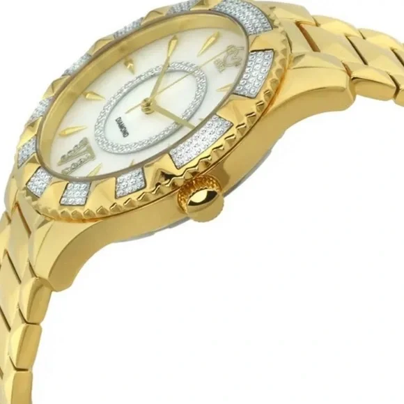 Diamond Bracelet Watch Timepiece NWOTS - Picture 4 of 9